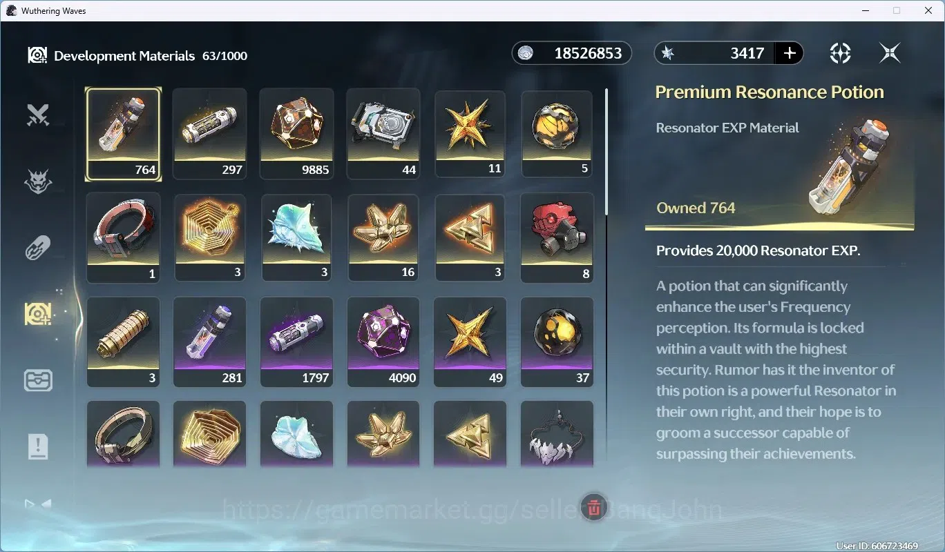 Wuthering Waves Accounts EU | UL 49|Rank 5|2Char Limit [Lucy RC3(ReadyUnloc image 6