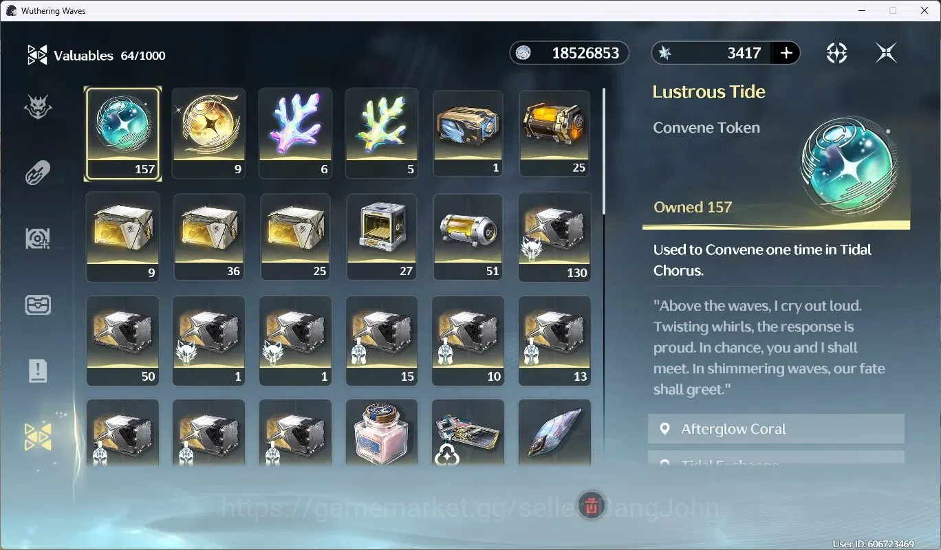 Wuthering Waves Accounts EU | UL 49|Rank 5|2Char Limit [Lucy RC3(ReadyUnloc image 9