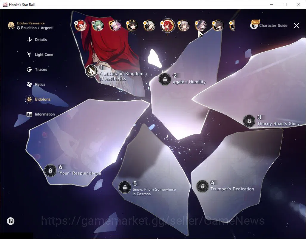 Honkai Star Rail Accounts Asia|TL 70|Free GI|18 Limited|[Evernight,Sunday,Ra image 4