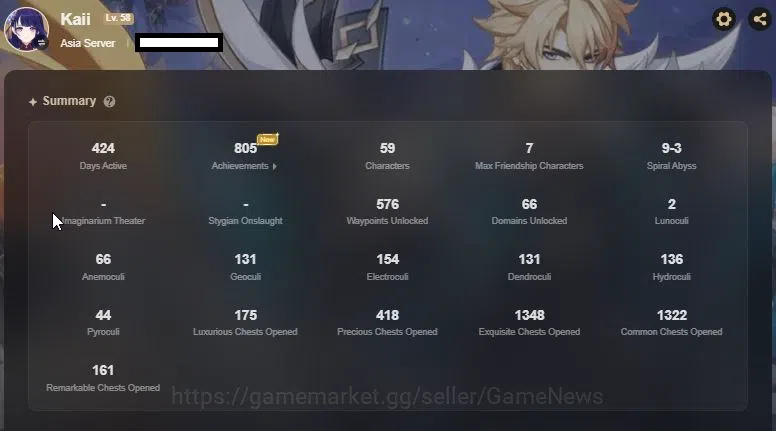 Honkai Star Rail Accounts Asia|TL 70|Free GI|18 Limited|[Evernight,Sunday,Ra image 13