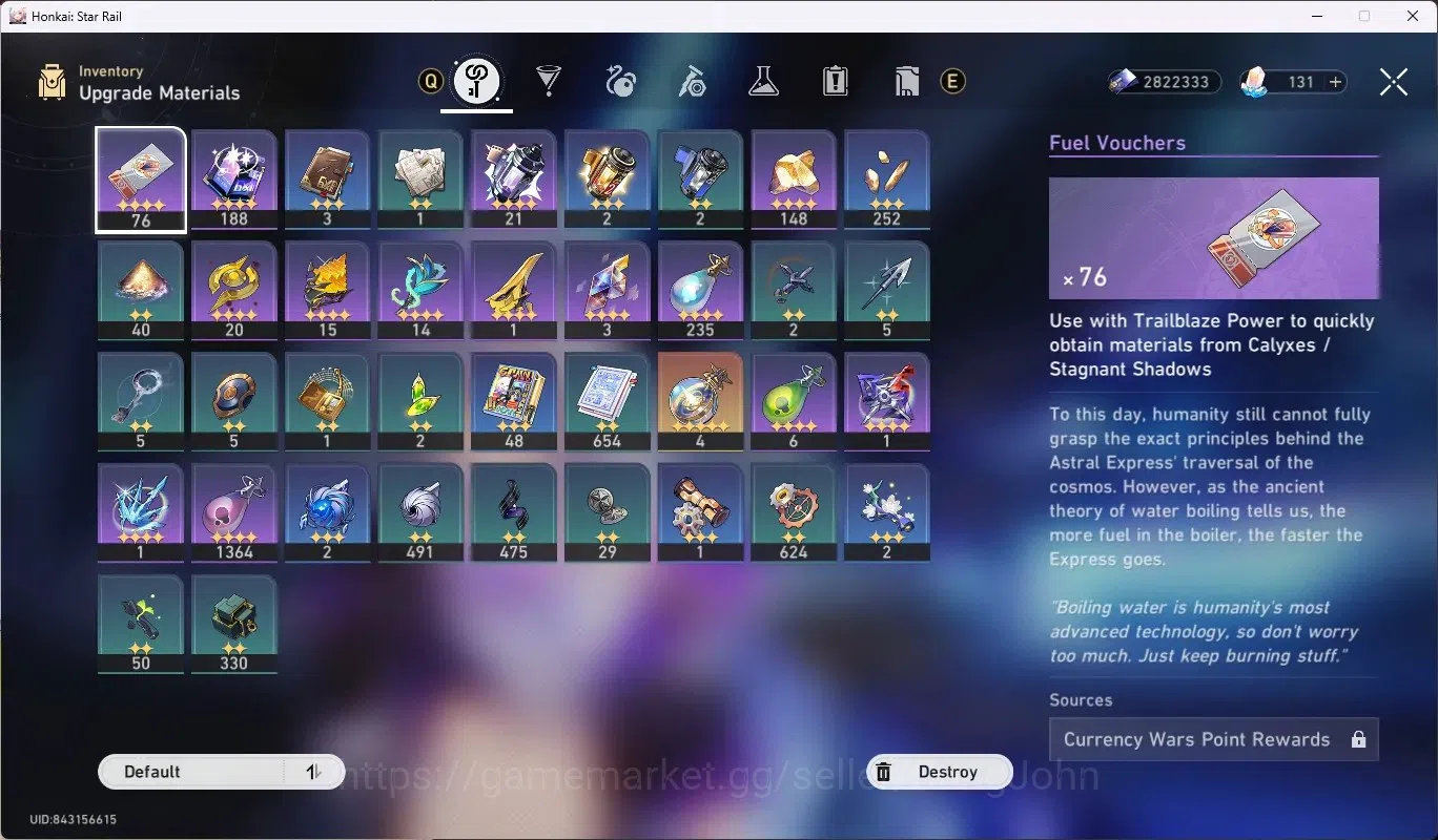 Honkai Star Rail Accounts ASIA|TL 38|4 Limited [SilverWolfLv.999,Yao Guang,H image 5
