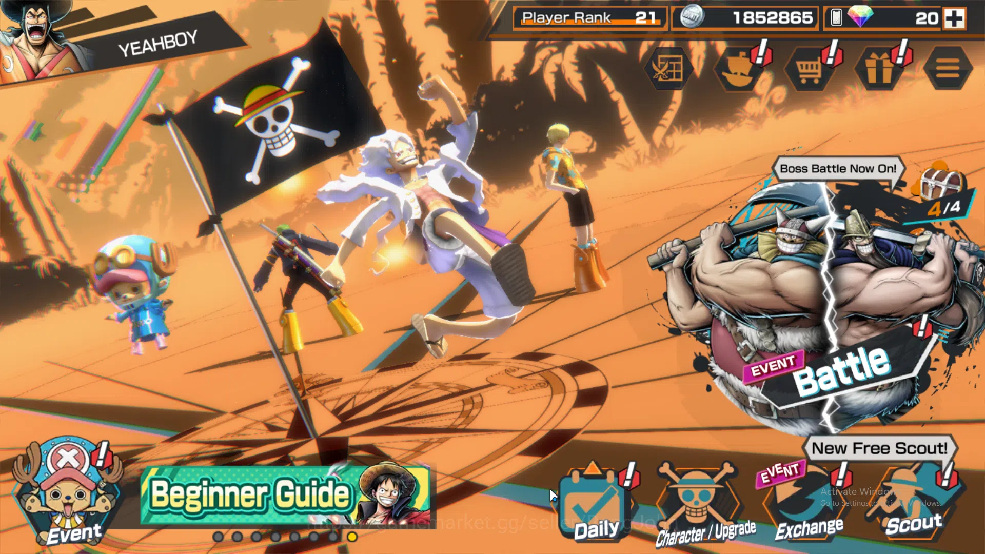 One Piece Bounty Rush Others GLOBAL |EX6 | Max 2 | ST Jay Saturn, Marshall Teac image 1