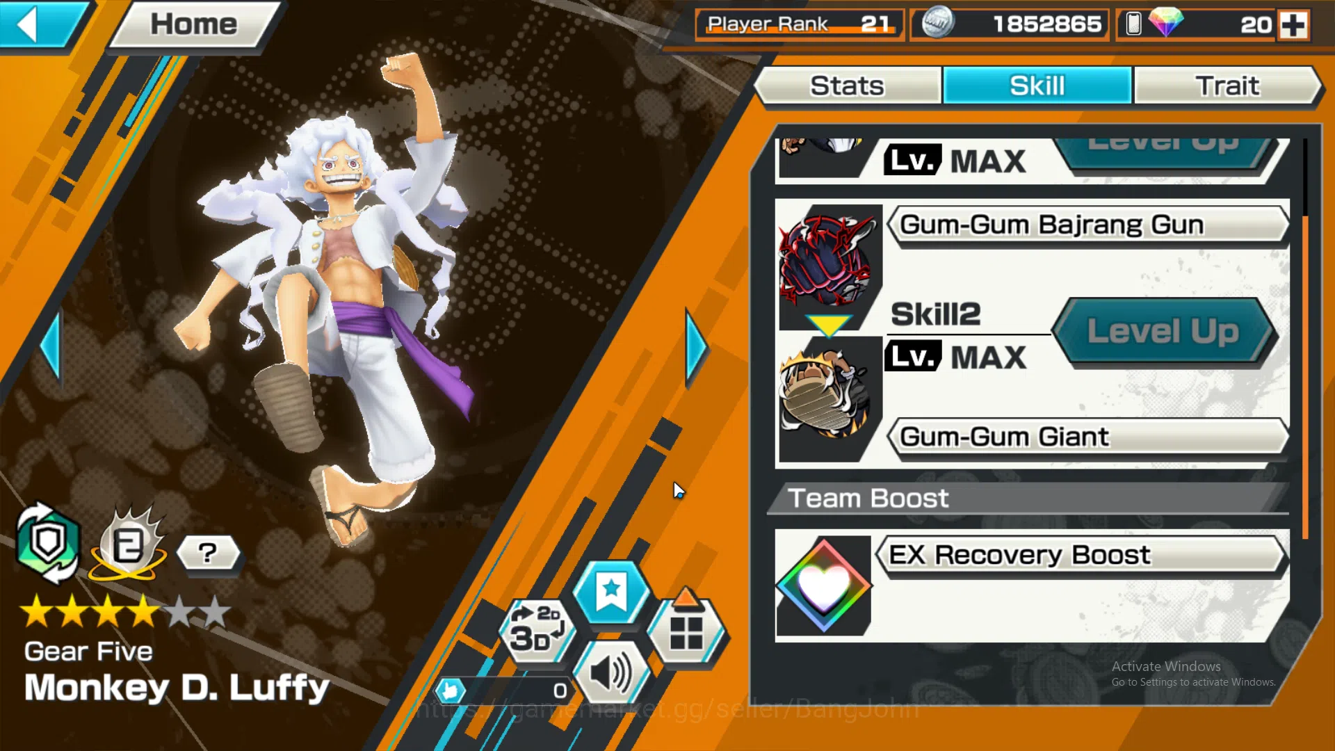 One Piece Bounty Rush Accounts GLOBAL |EX6 | Max 2 | ST Jay Saturn, Marshall Teac image 8