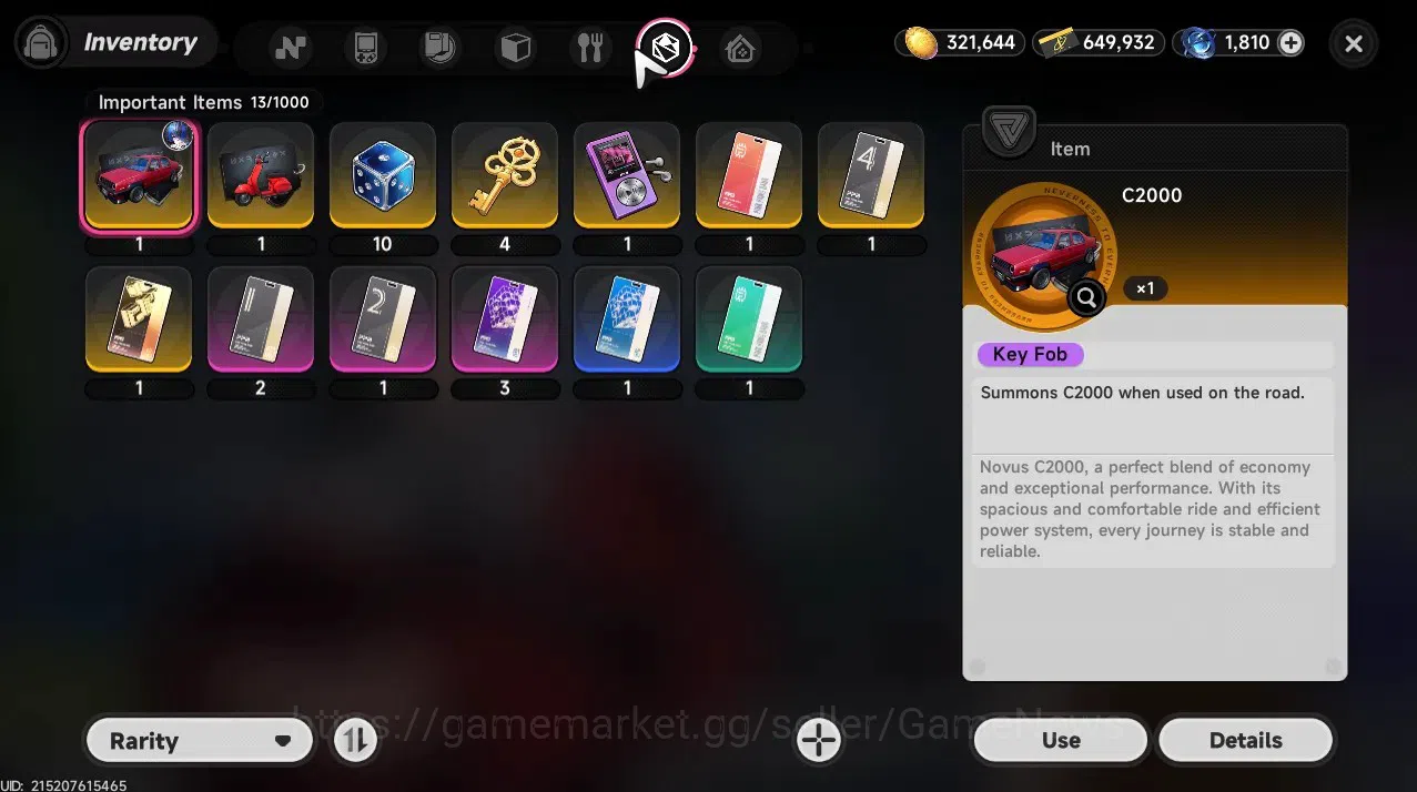 Neverness to Everness Accounts GLOBAL SEA|HL 17|TL 11|4 SSR 1 Limited[Lacrimosa,S image 18