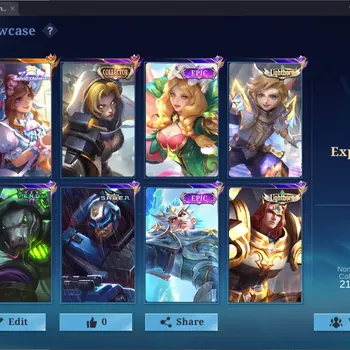 Mobile Legends: Bang Bang Accounts Collector Global|93S|Collector|Sanrio Floryn,Collector Natalia,LB Tigreal,LB Harith,Epic