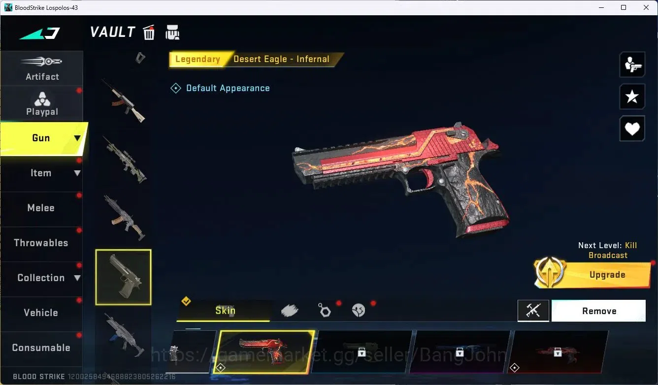 Blood Strike Accounts ASIA | Limited Butterfly Knife | BLEACH Tensa Zang image 4