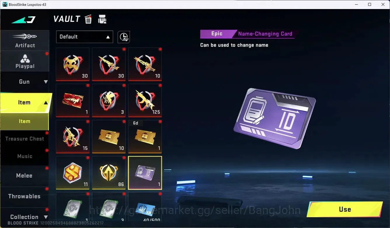 Blood Strike Accounts ASIA | Limited Butterfly Knife | BLEACH Tensa Zang image 6