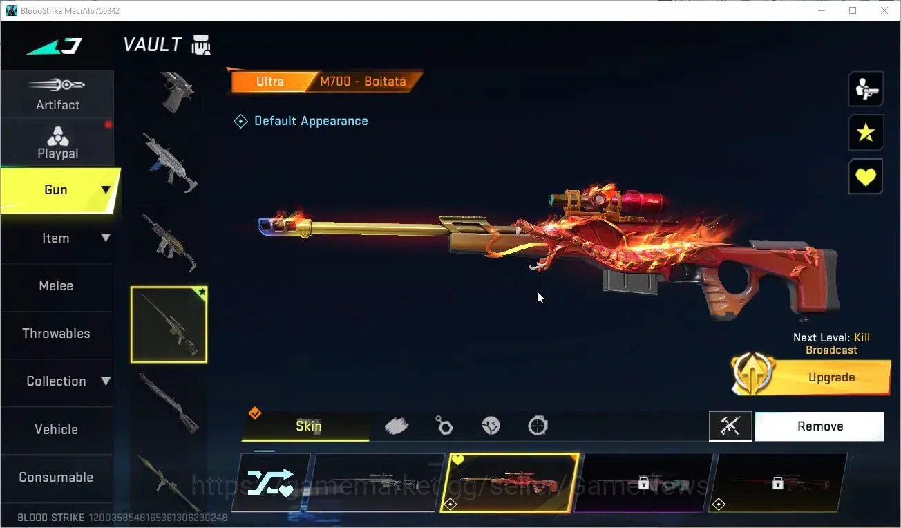 Blood Strike Accounts ASIA | 2 ULTRA [M700-Boitatá, Loot Crate fallen] | image 3
