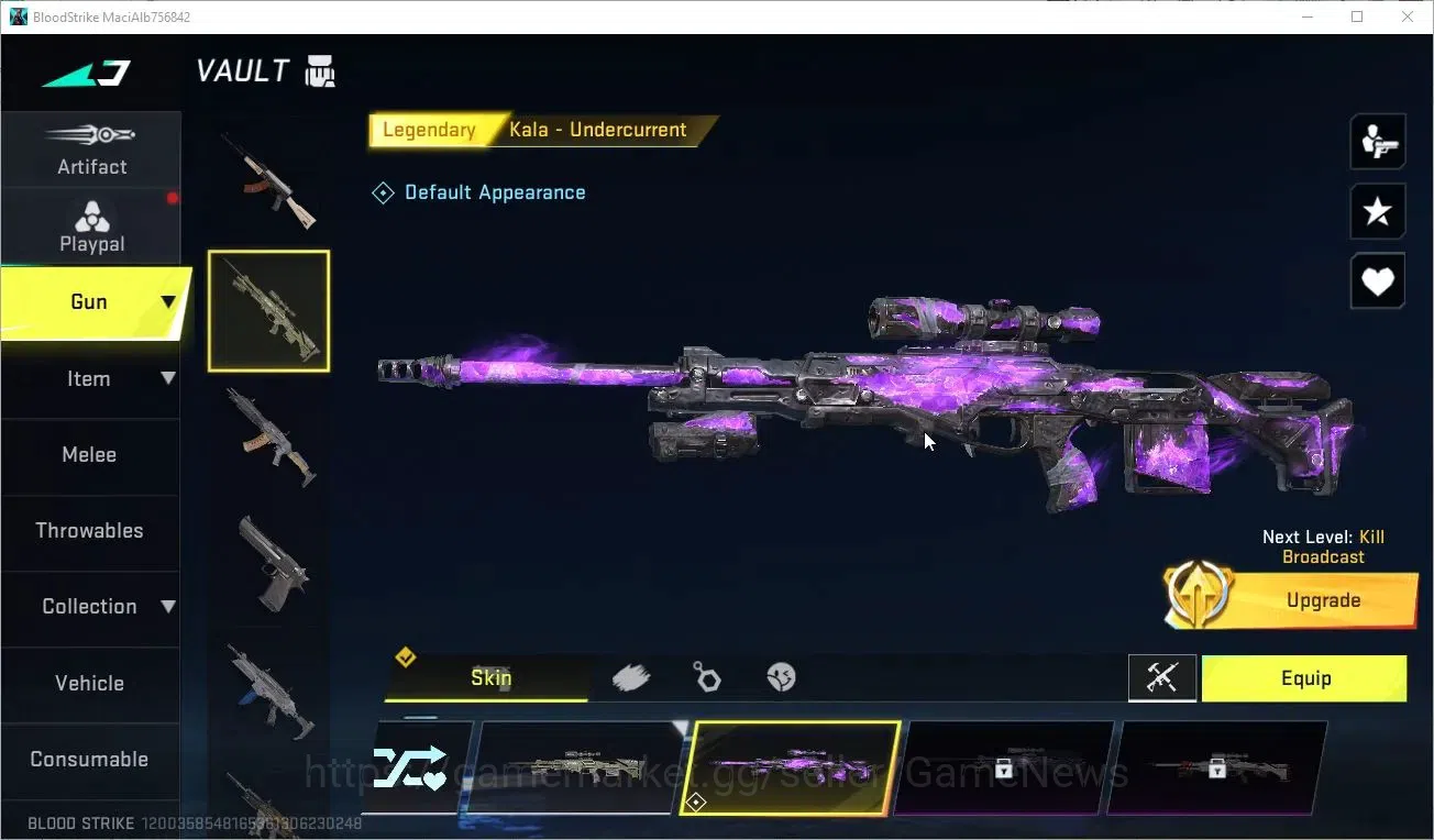 Blood Strike Accounts ASIA | 2 ULTRA [M700-Boitatá, Loot Crate fallen] | image 4