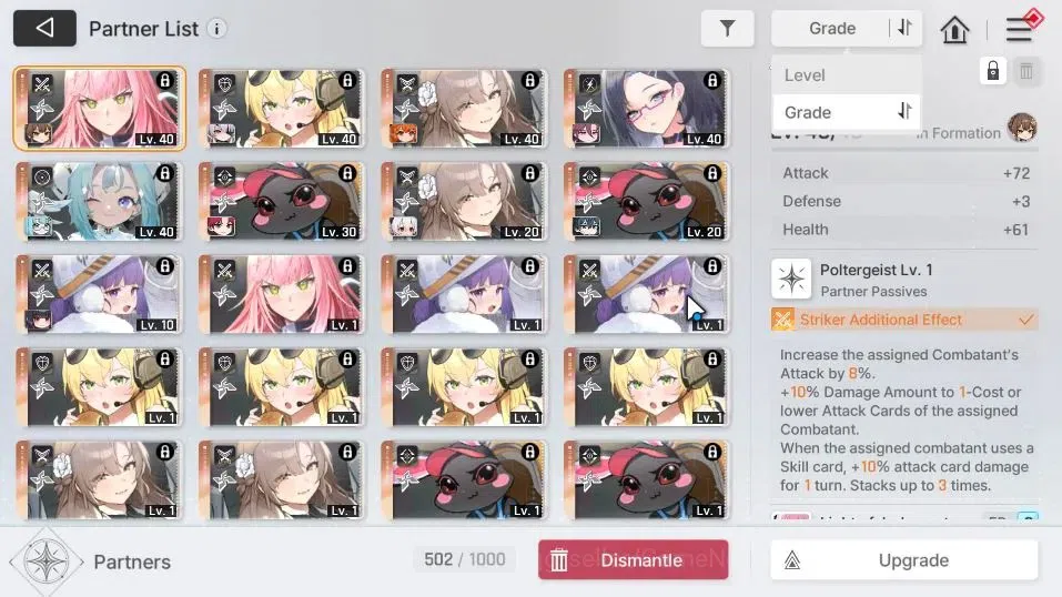 Chaos Zero Nightmare Accounts GLOBAL Lv44|9 SSR(ChizuruM1,YukiM1,Khalipe,Rin,Magna,KayronM1,Etc)+11 6