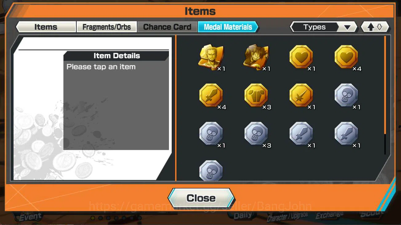 One Piece Bounty Rush Accounts GLOBAL | captain shans, luffy, ace, jinbe check ss image 7