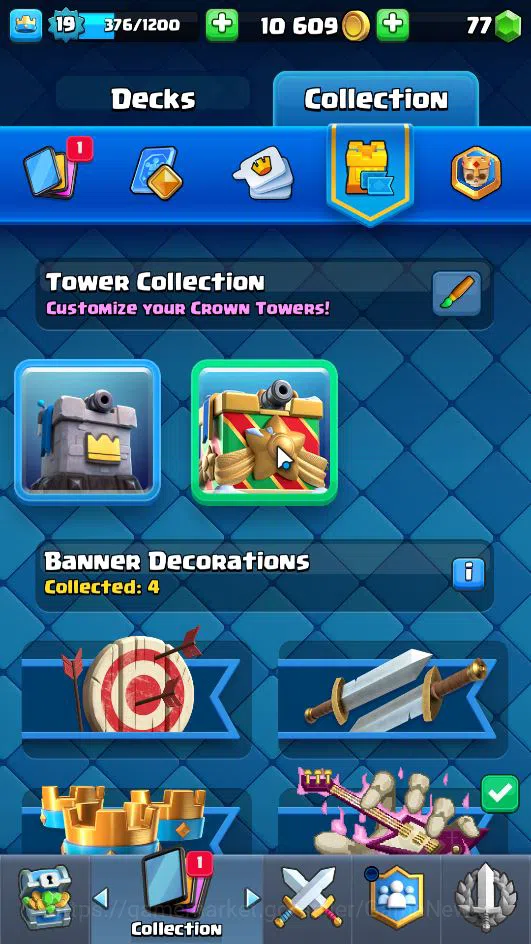Clash Royale Accounts Lv 19|Trophy 1648|KTL 8|LimitedSkin|Total Card 40| image 11