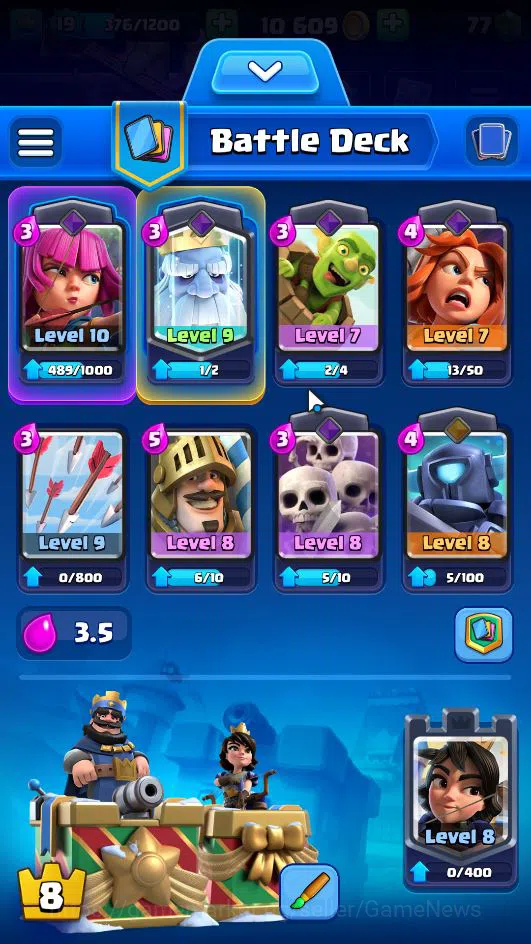 Clash Royale Accounts Lv 19|Trophy 1648|KTL 8|LimitedSkin|Total Card 40| image 3