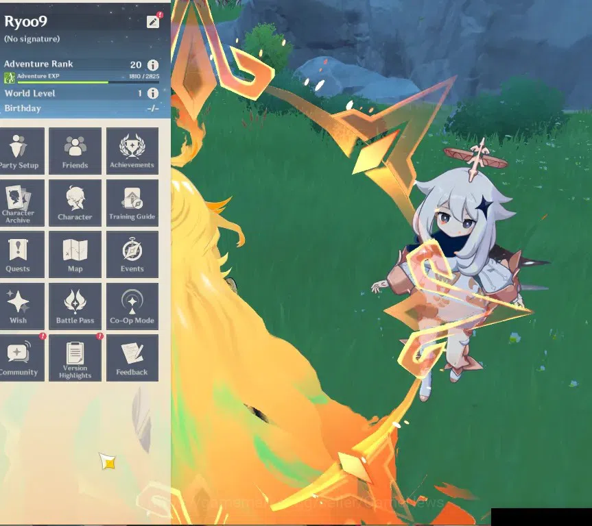 Genshin Impact Accounts ASIA | Starter | AR 20 | BD Unset | 1 Limited [Mav image 2