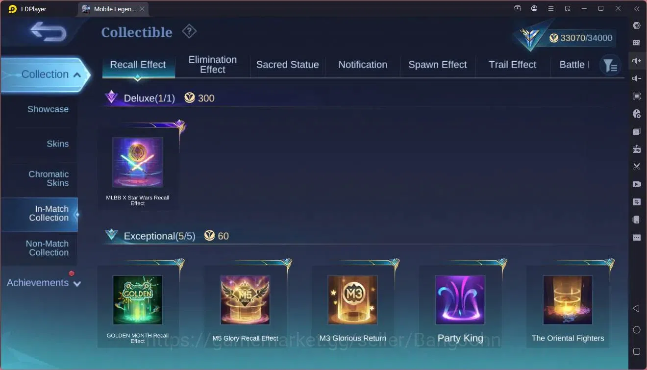 Mobile Legends: Bang Bang Accounts Global |Hero 125|Skin 175|Expert|KOF Karina|CC Nat image 11