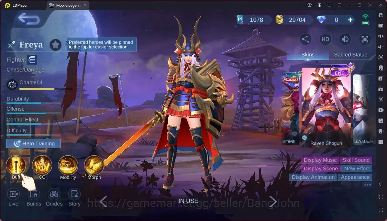 Mobile Legends: Bang Bang Accounts Global |Hero 125|Skin 175|Expert|KOF Karina|CC Nat image 4