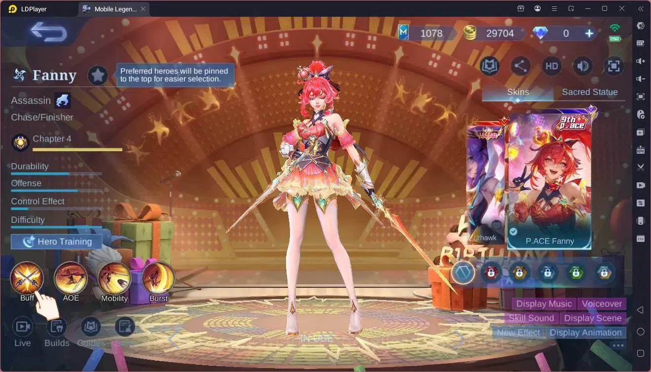 Mobile Legends: Bang Bang Accounts Global |Hero 125|Skin 175|Expert|KOF Karina|CC Nat image 6