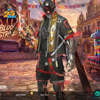 Blood Strike Accounts Starter Asia|6 Ultra(Zero-BloodStrain,Spike Baron,Ethan,Fal,URB,Vector)|Limited MCX