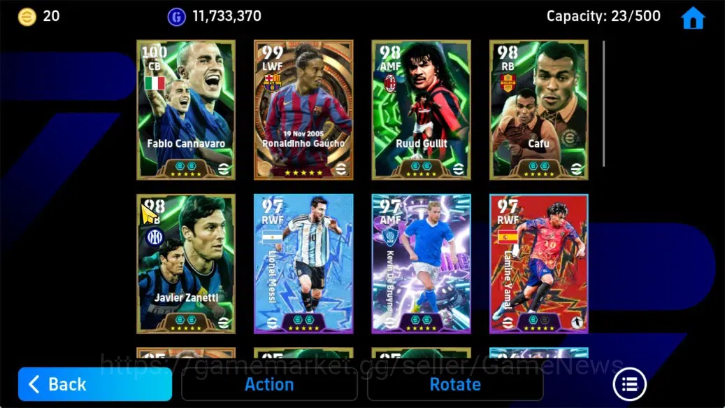 eFootball Accounts Android|Big Time Ronaldo Gaucho,Frank Lampard,Epic image 7