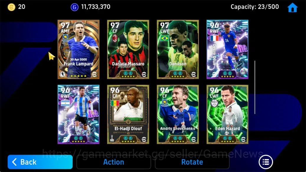 eFootball Accounts Android|Big Time Ronaldo Gaucho,Frank Lampard,Epic image 8
