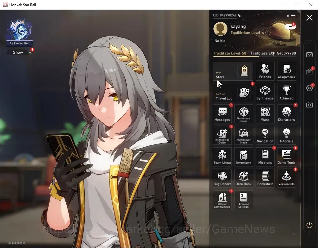 Honkai Star Rail Accounts Others Asia|TL 58|8 Limited|Archer Prem Team|HimeNova,Archer)+Sign Rin 1