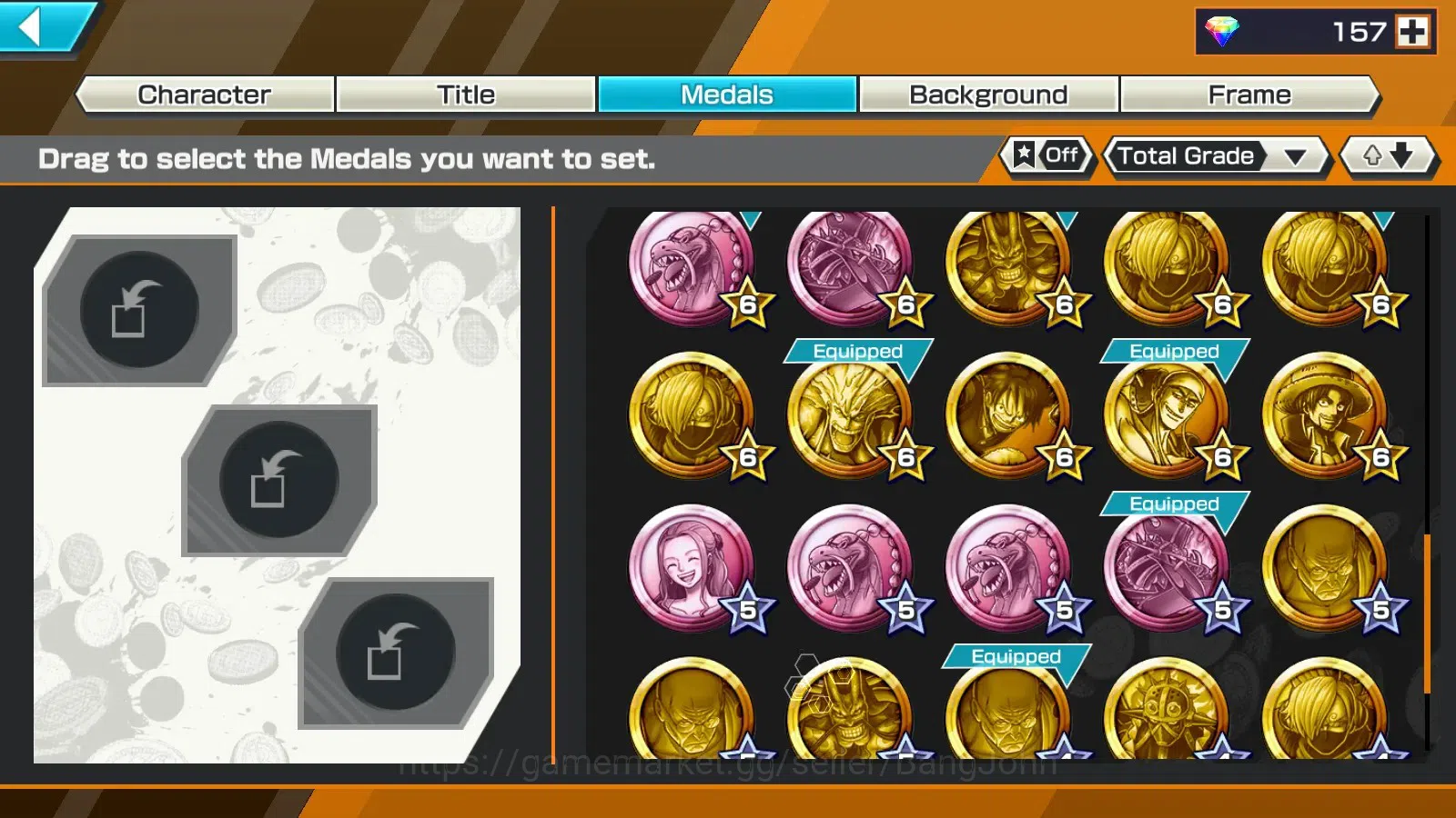 One Piece Bounty Rush Accounts GLOBAL|EX 4|1Max|Bomo Kaido,BTKOTP Monkey D.Luffy, image 10