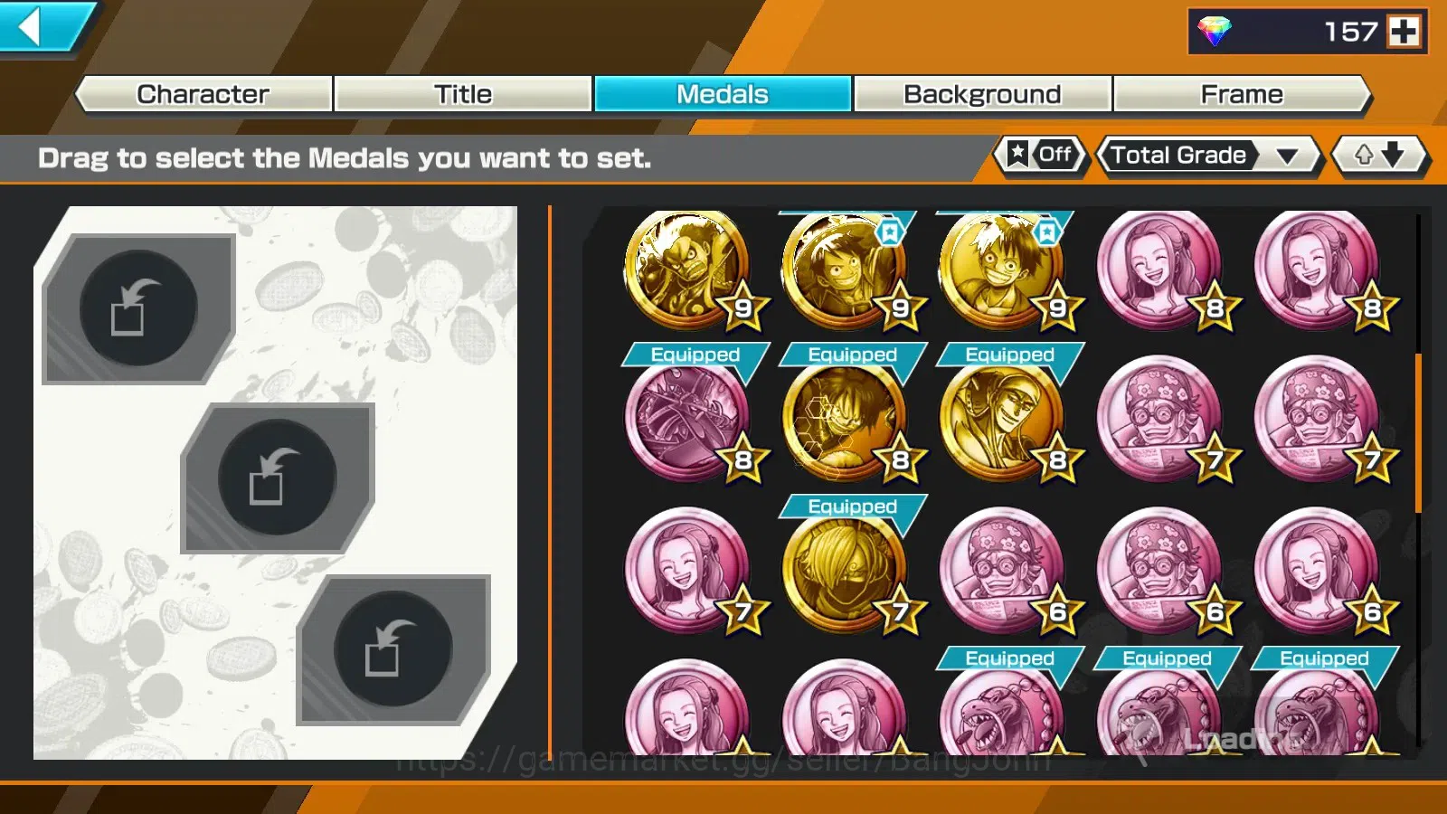 One Piece Bounty Rush Accounts GLOBAL|EX 4|1Max|Bomo Kaido,BTKOTP Monkey D.Luffy, image 11