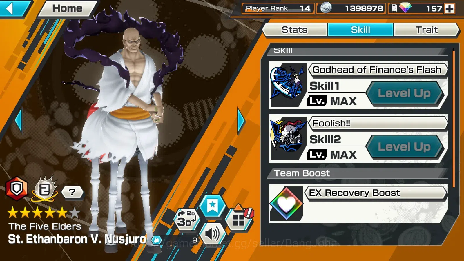 One Piece Bounty Rush Accounts GLOBAL|EX 4|1Max|Bomo Kaido,BTKOTP Monkey D.Luffy, image 6