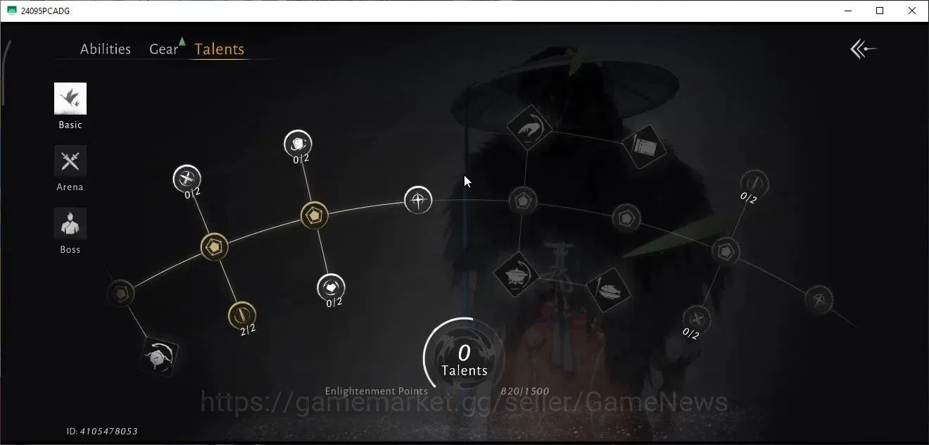 Where Winds Meet Accounts GLOBAL|Lv95|28K GS|1 Harmonic Core|Diff Legend|Aby image 11