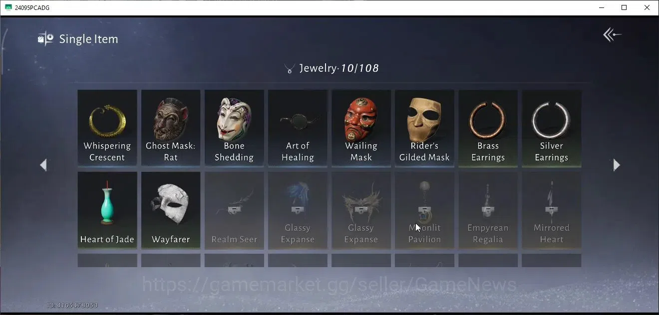 Where Winds Meet Accounts GLOBAL|Lv95|28K GS|1 Harmonic Core|Diff Legend|Aby image 20
