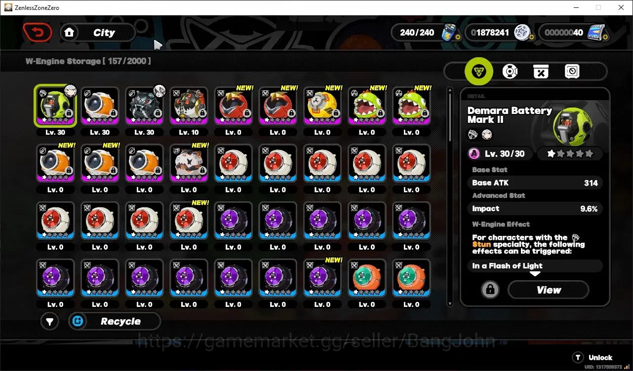 Zenless Zone Zero Accounts ASIA| Lv.31 | 2 S-Rank,11 A-Rank | 40 PolyChrome | image 12
