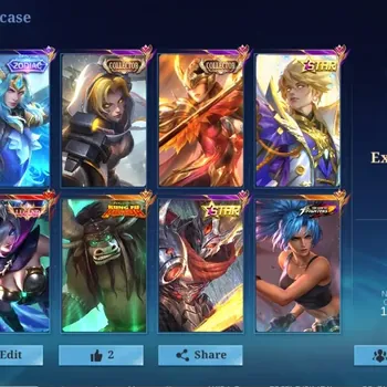 Mobile Legends: Bang Bang Accounts Collector Global|138H 321S|Exalted|Legend Miya|Collector Natalia|Kung Fu Panda Thamuz|KOF