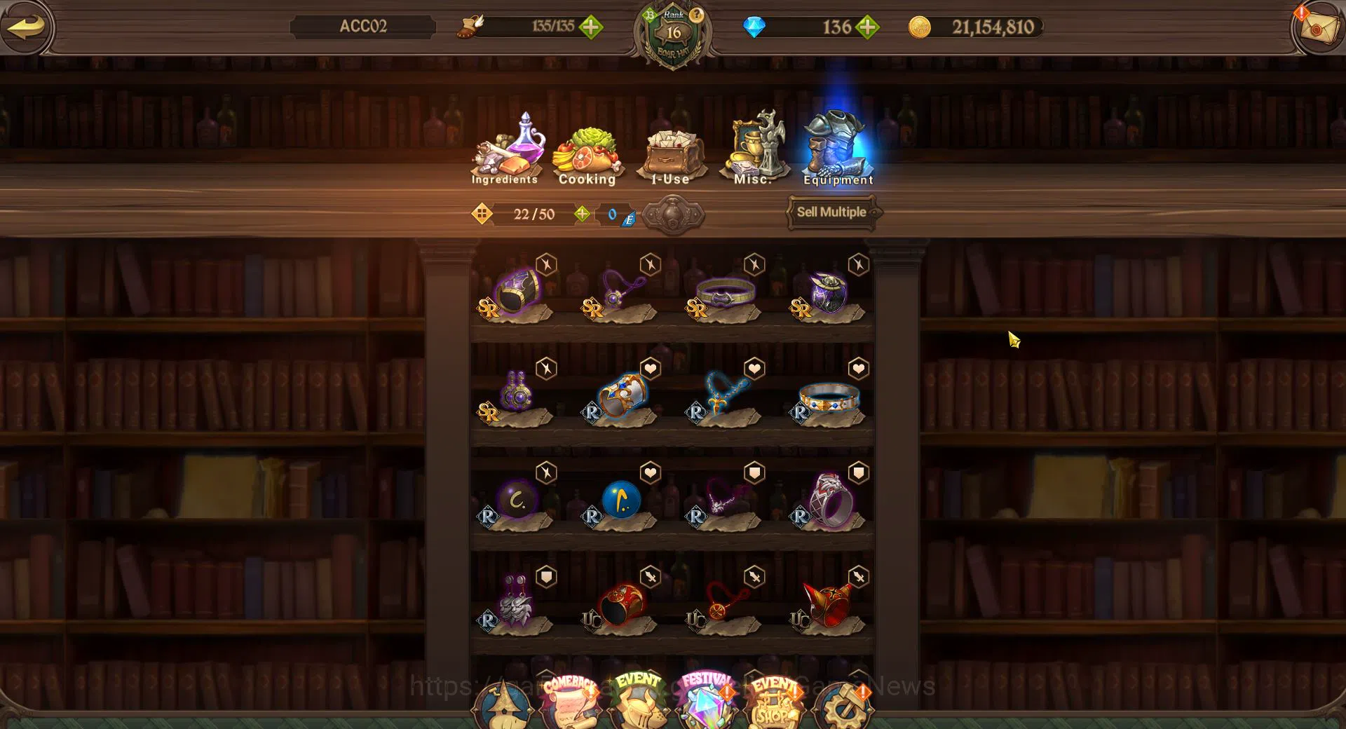The Seven Deadly Sins: Grand Cross Accounts Starter Asia | Starter | 399K CC | 3UR + Lancelot,Sabunak,DK Meliodas) Ha Yuri 3