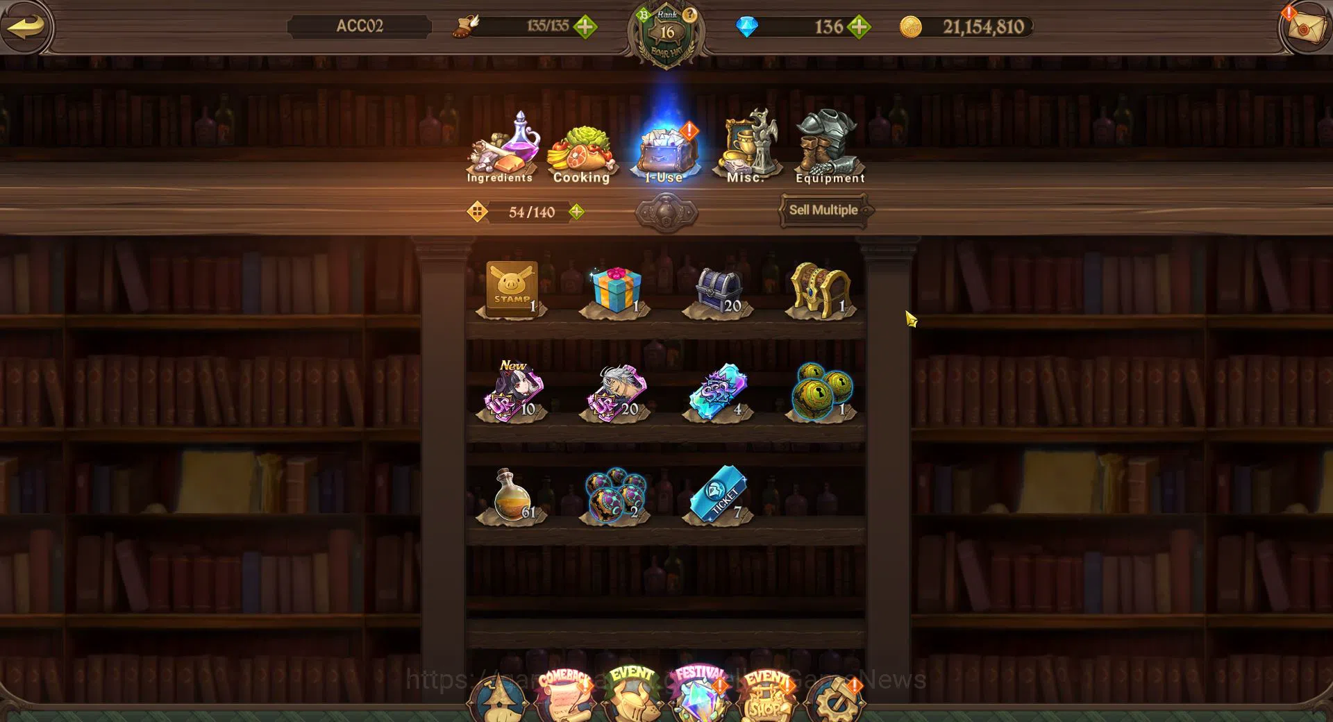 The Seven Deadly Sins: Grand Cross Accounts Starter Asia | Starter | 399K CC | 3UR + Lancelot,Sabunak,DK Meliodas) Ha Yuri 8