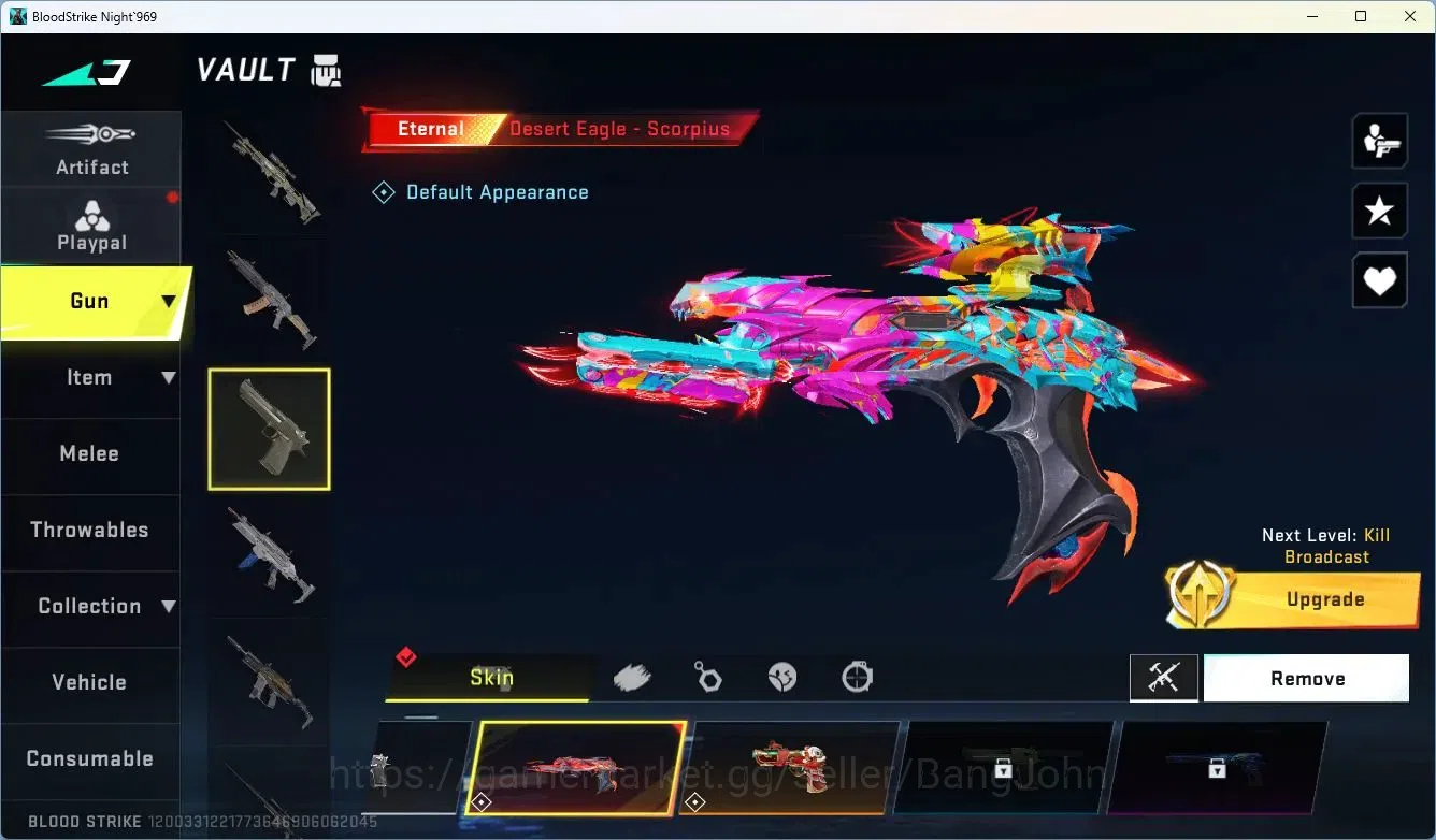 Blood Strike Accounts ASIA | 1 Eternal: Desert Eagle- Scorpius|2 7DS: Ka image 2