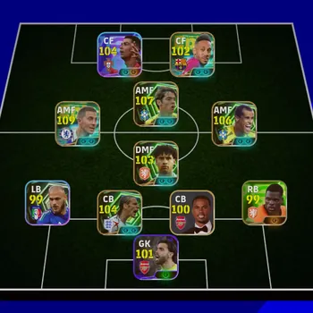 eFootball Accounts Meta Player EFV MOBILE [TS 3212] | EPIC NEW HAZARD,KAKA,RIVALDO ● SHOWTIME DRONALDO WC (CHEAP AND