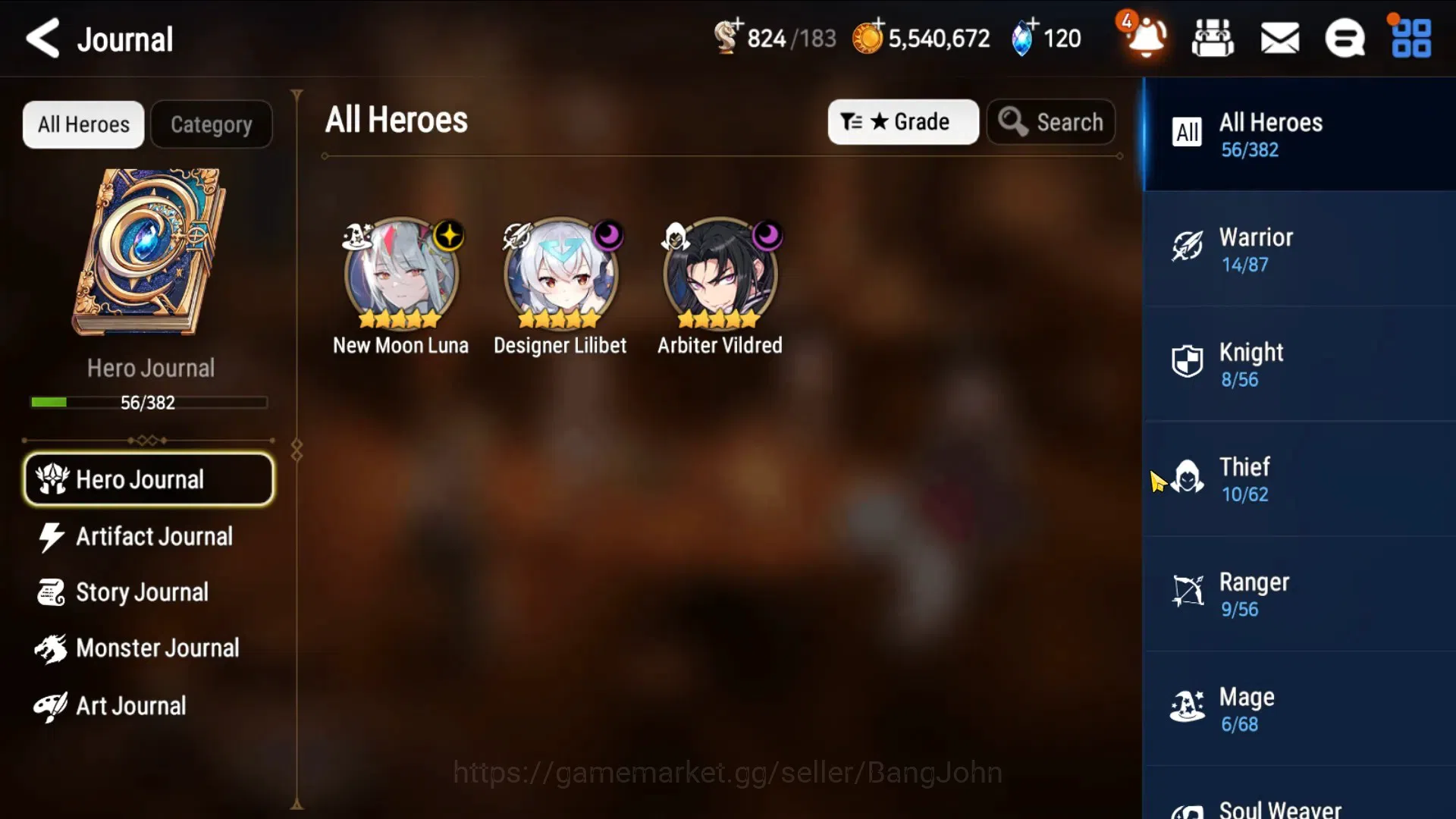 Epic Seven Accounts Global Unverif | Fresh Starter | 3ML (NMLuna, DLil image 15