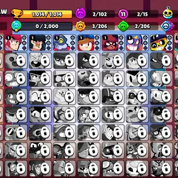 Brawl Stars Accounts 1014 Trophy|15 Brawlers 2 Max Lvl [Edgar, Shelly]| image 1