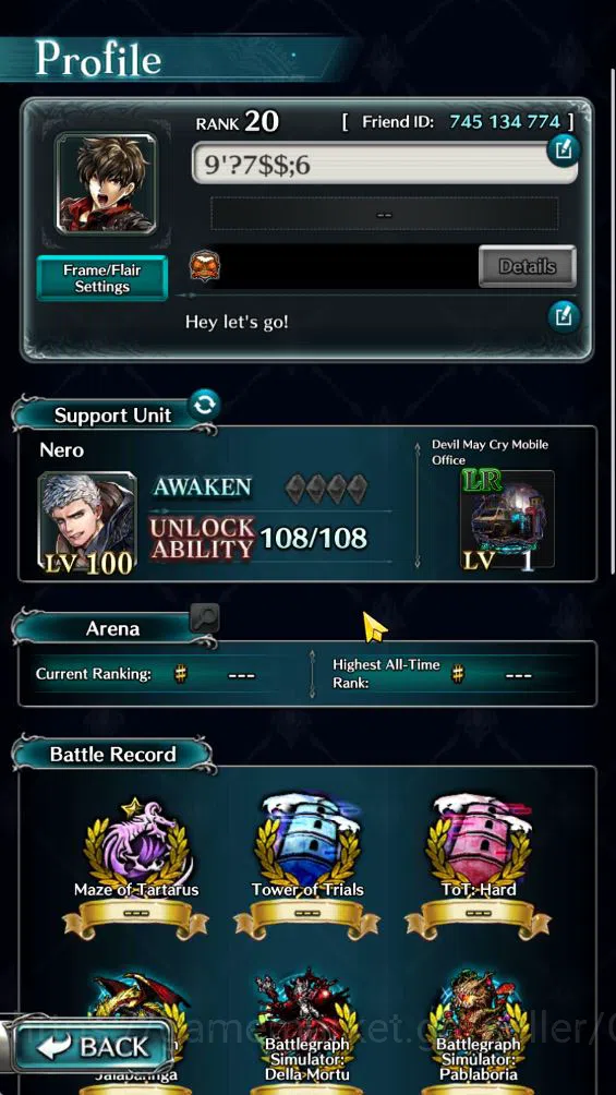 Last Cloudia Accounts GLOBAL|Rank 20|Collab DMC(Vergil, V, Nero) + TopTi image 11