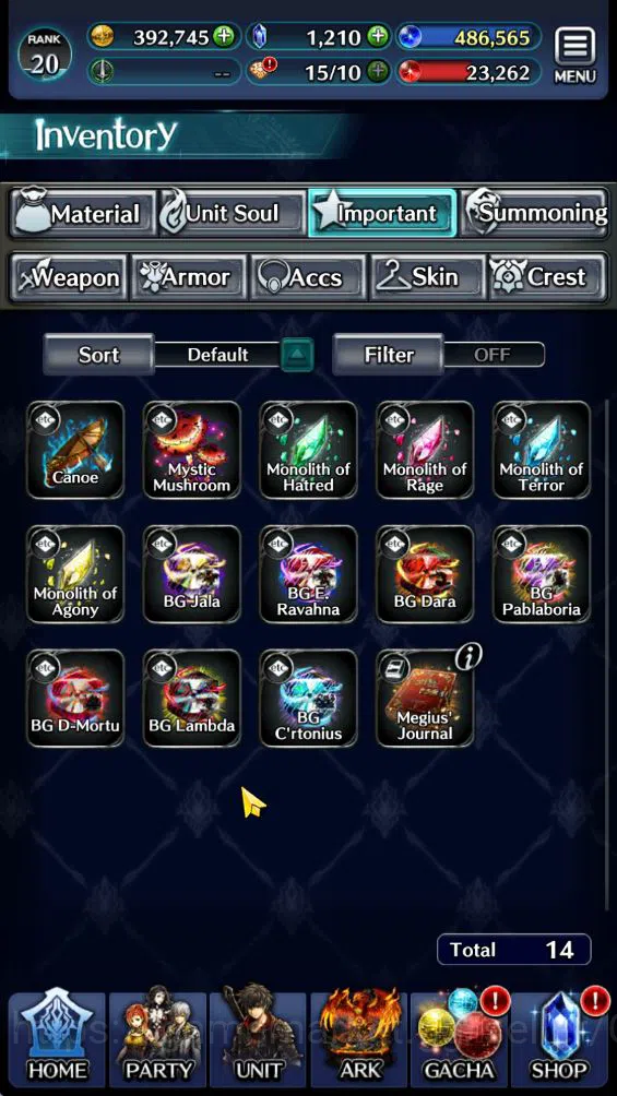 Last Cloudia Accounts GLOBAL|Rank 20|Collab DMC(Vergil, V, Nero) + TopTi image 7