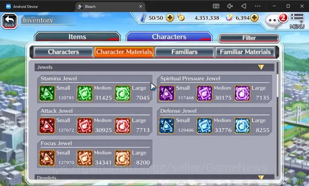 Bleach: Brave Souls Accounts [GLOBAL]6K Orbs+Fresh All Story|TYBW26[Momo,Shinji image 10