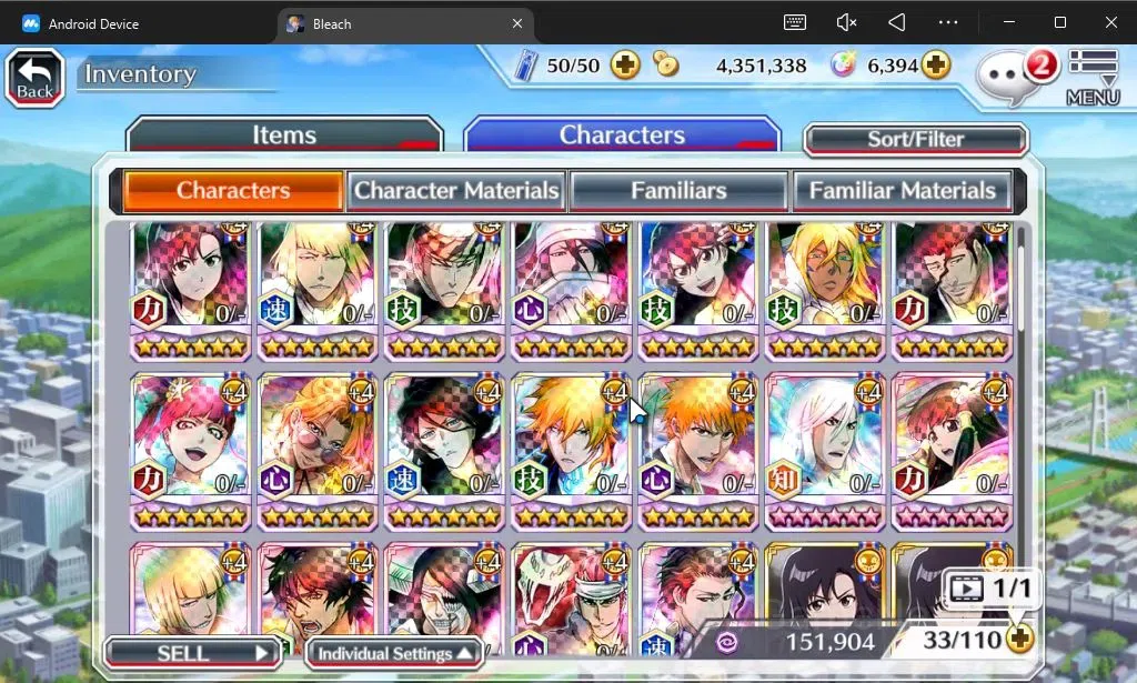 Bleach: Brave Souls Accounts [GLOBAL]6K Orbs+Fresh All Story|TYBW26[Momo,Shinji image 7
