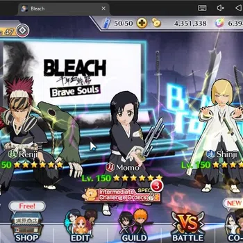 Bleach: Brave Souls Accounts Starter [GLOBAL]6K Orbs+Fresh All Story|TYBW26[Momo,Shinji],Renji TYBW25,Byakuya