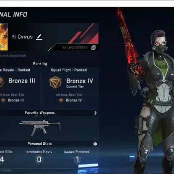 Blood Strike Accounts Others ASIA |1 ETERNAL: MP5-Bloodrift|4 Legendary Guns|Check SS BS2091B