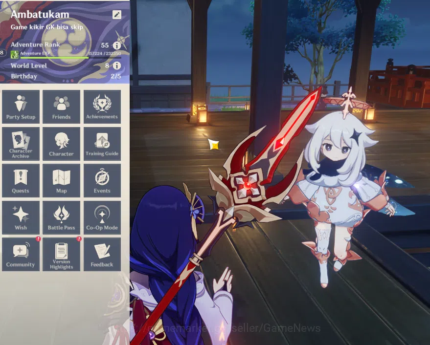 Genshin Impact Accounts ASIA|AR55|4Limited+2(*5Weapon)|ArlecchinoC2,Furina image 1