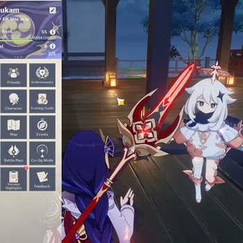 Genshin Impact Mid Game ASIA|AR55|4Limited+2(*5Weapon)|ArlecchinoC2,Furina image 1