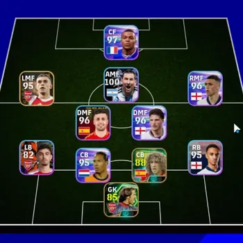 eFootball Accounts Legends & Iconic Players Android|Power 2783|Epic New(Carles Puyol),Davi Seaman|Show Time Lionel
