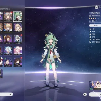 Honkai Star Rail Accounts Starter ASIA |TL 41|3 Limited| Himeko Nova, Huohuo, Argenti + 2 Std Char |Selector