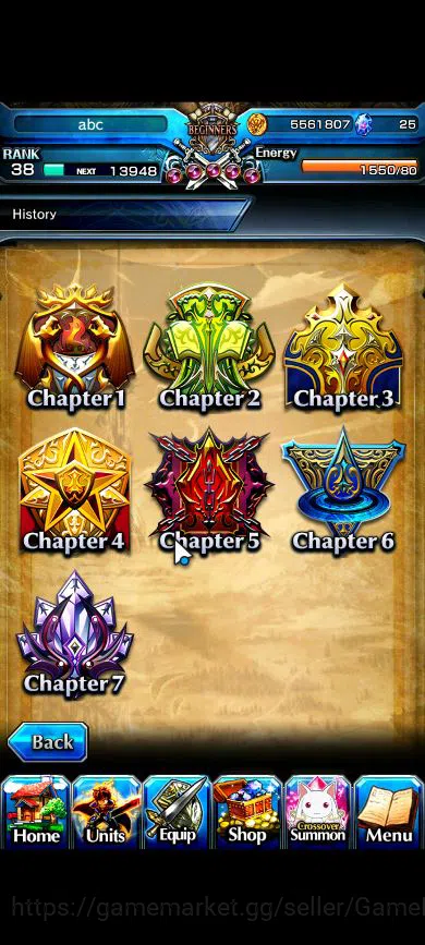 Grand Summoners Accounts Global|Rank 38|Starter|4 Ascend| KanameTW, Kirisam image 7