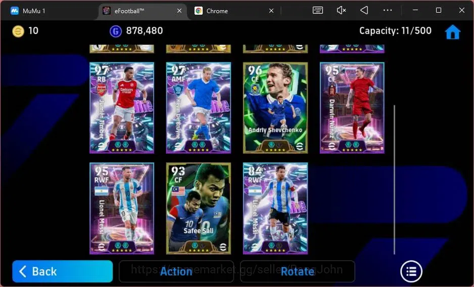 eFootball Accounts Android|PW 3119|Epic Adriano,Alonso,Shevchenko,Sal image 3
